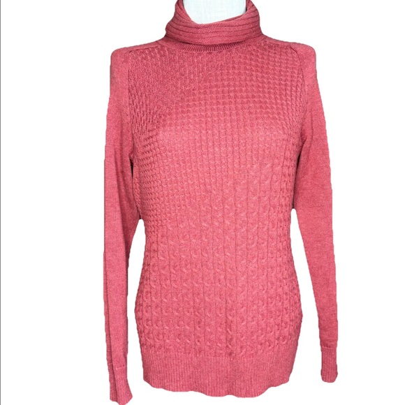 Smartwool Red Dacono Turtleneck Ski Sweater - Picture 1 of 8